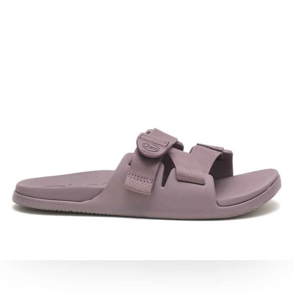 Chaco Chillos Slide Sandal Purple Sparrow 7